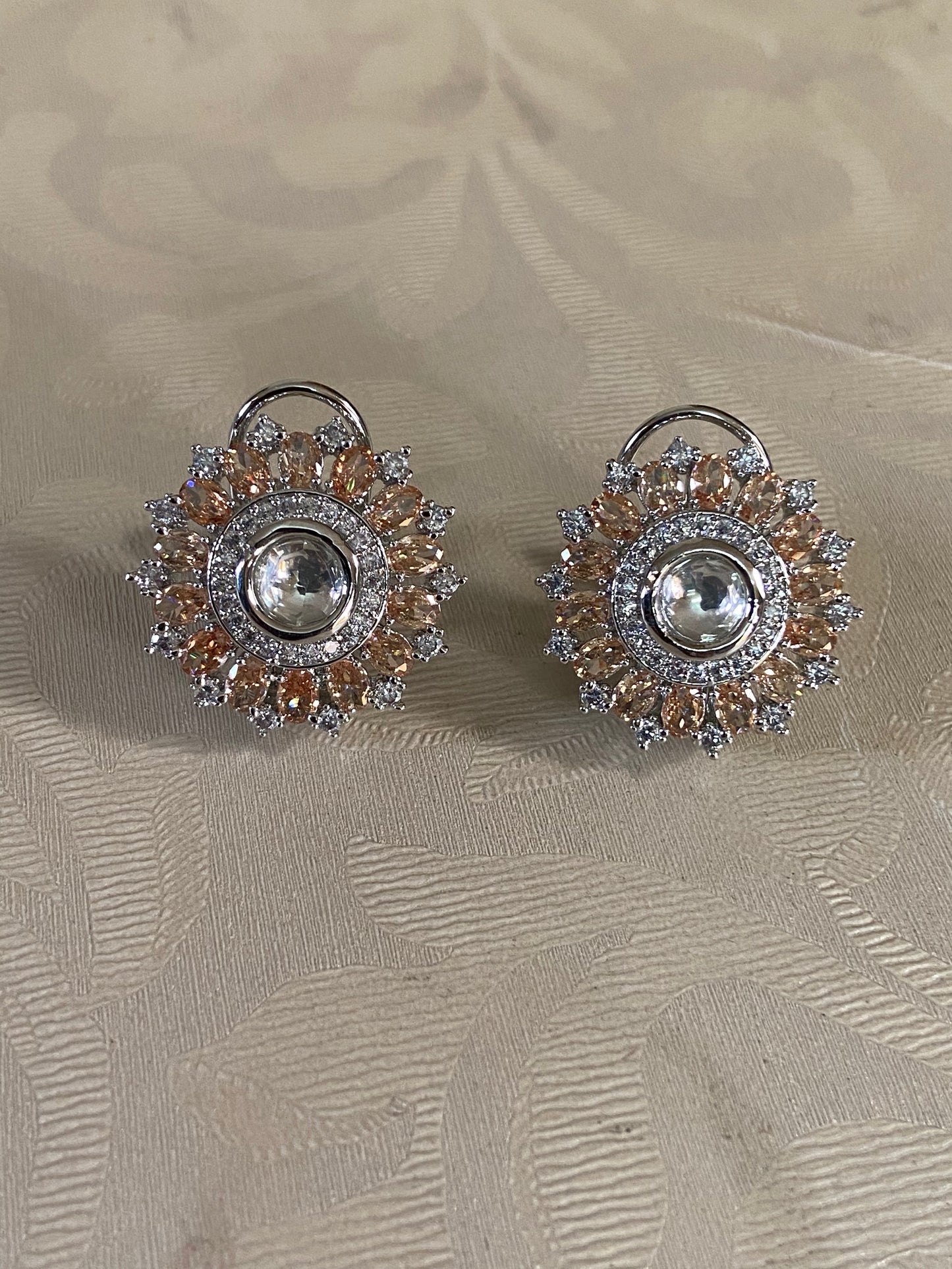 AD Polki Studs | Indian Earrings In USA