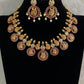 Kemp Bottu Mala Necklace Set | Traditional Indian Jewelry In USA