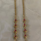 Ruby  Matilu | Antique Indian Ear Chains