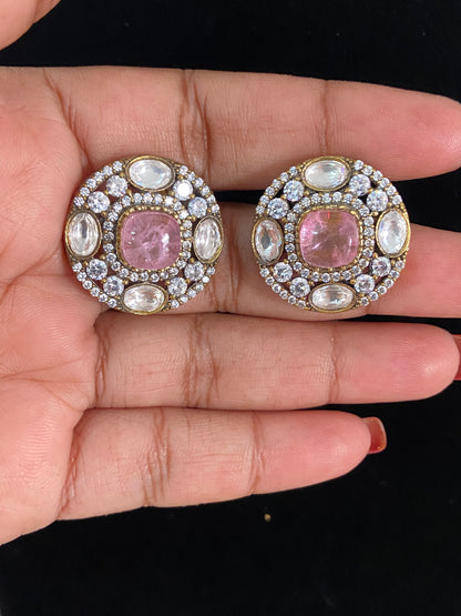 AD Victorian Studs | Indian Jewelry In USA