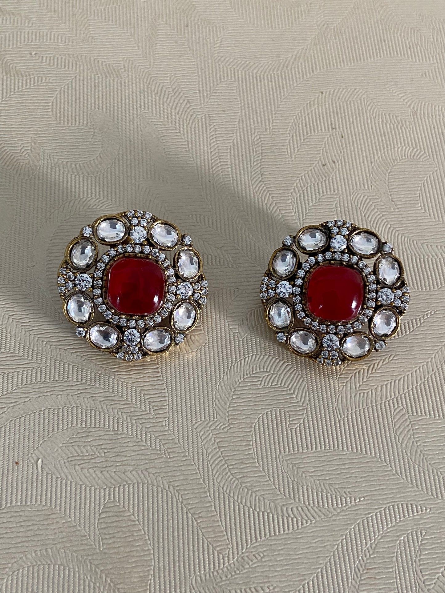 AD Kundan Studs | Indian Earrings In USA