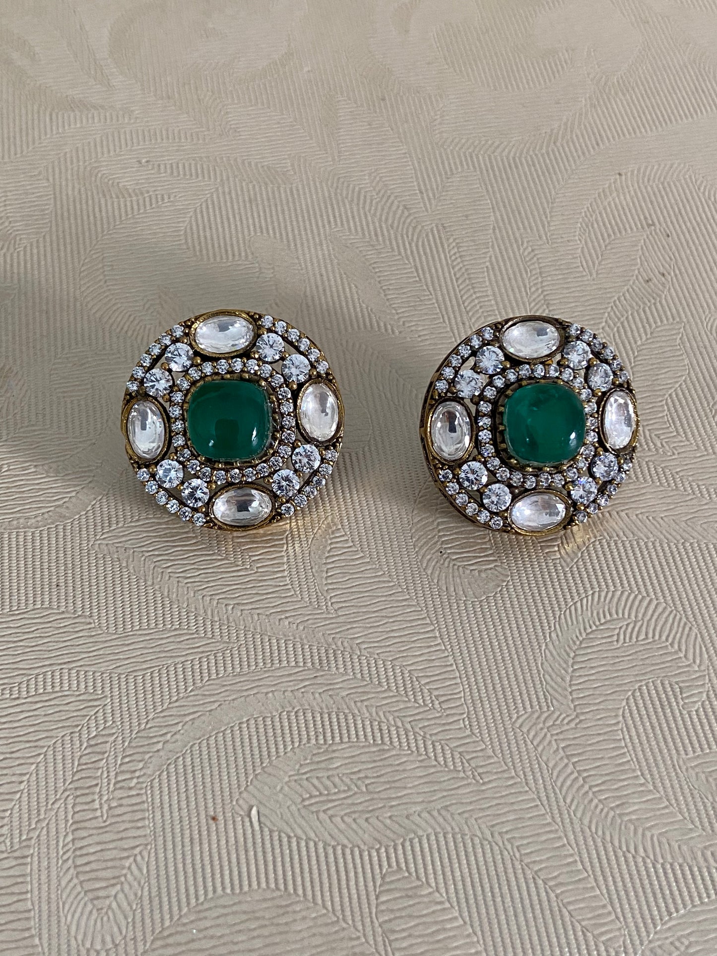AD Victorian Studs | Indian Jewelry In USA