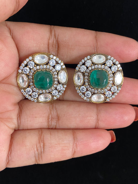AD Victorian Studs | Indian Jewelry In USA