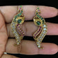 CZ Peacock Ear Cuffs | Indian Traditional Jewelry In USA