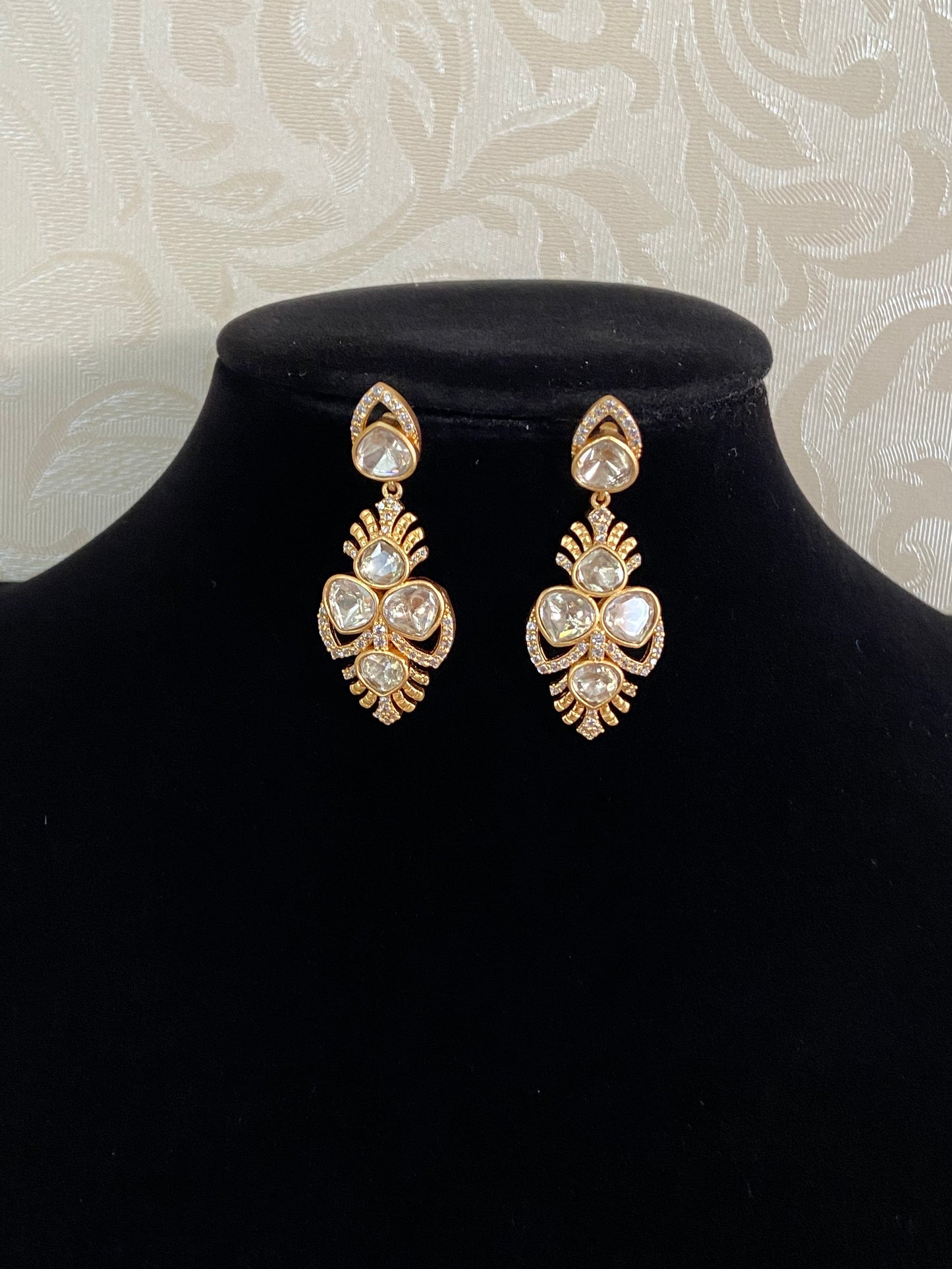 Moissanite Earrings | Indian Jewelry in USA