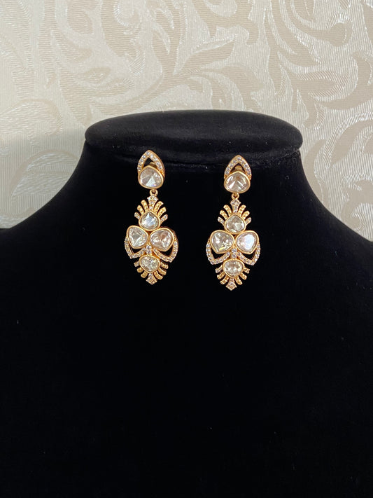 Moissanite Earrings | Indian Jewelry in USA