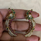 CZ Antique Peacock Ear Cuffs | Indian Traditional Jewelry In USA