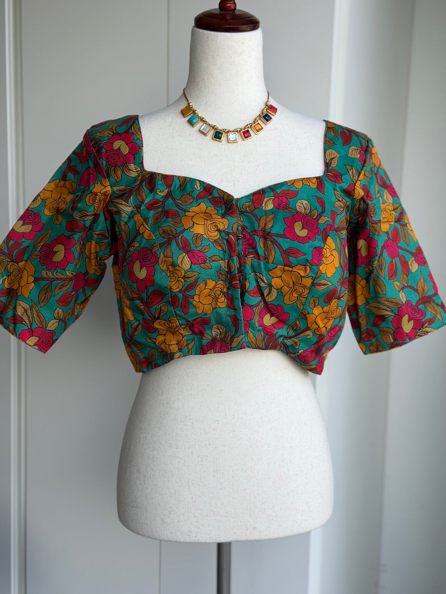 Semi Tussar Blouse | Saree blouses in USA