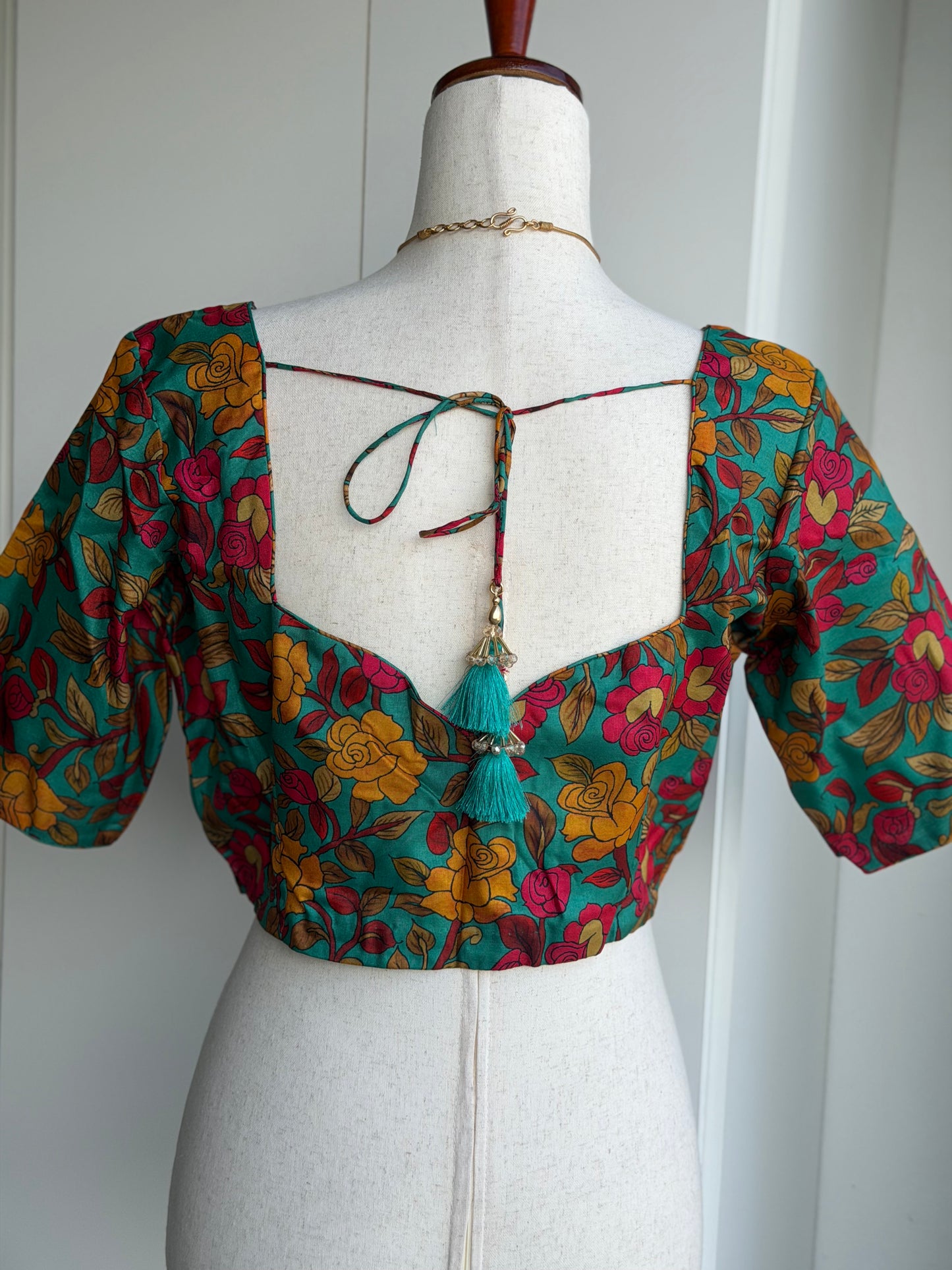 Semi Tussar Blouse | Saree blouses in USA