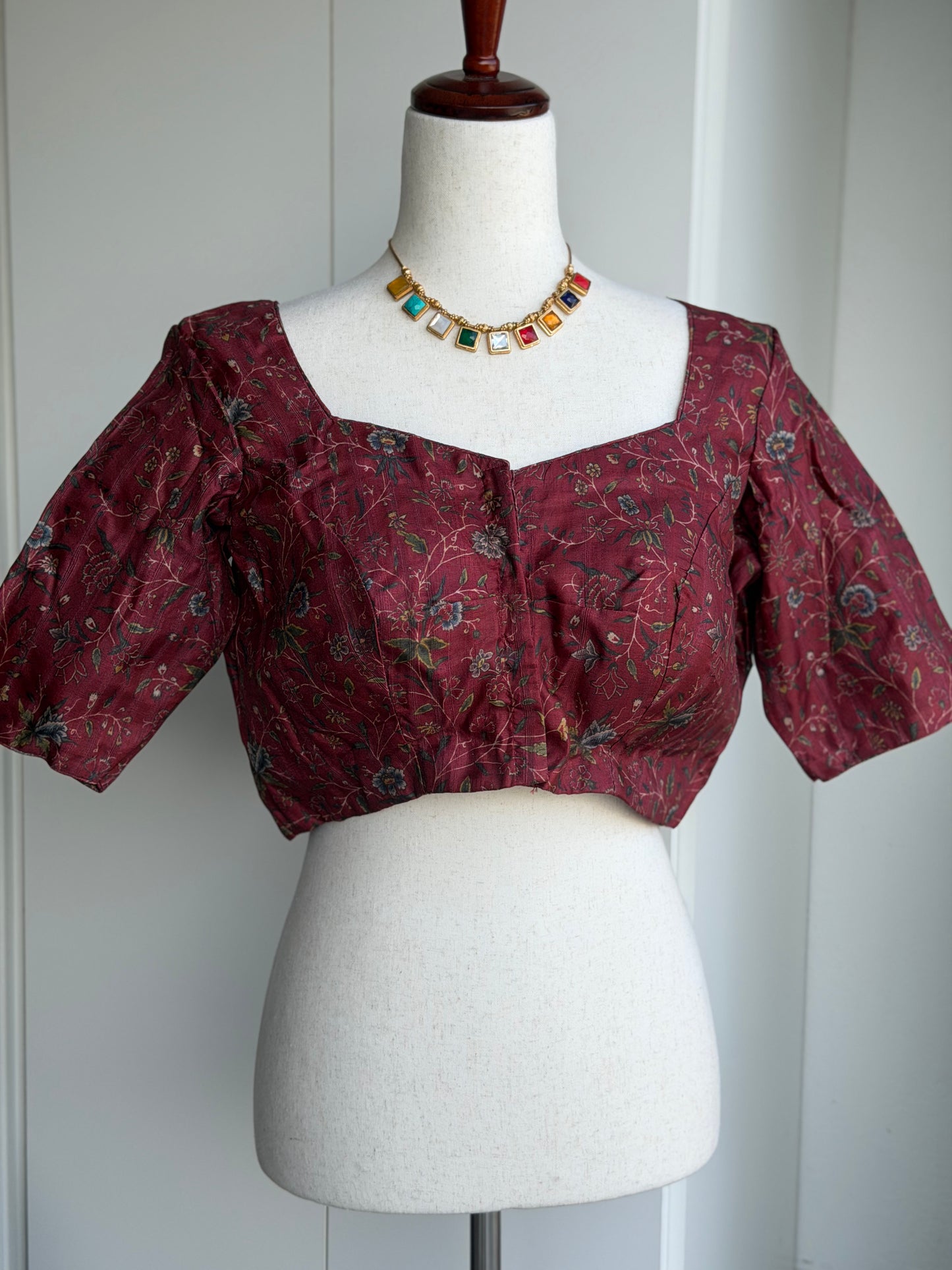 Semi Tussar Blouse | Saree blouses in USA