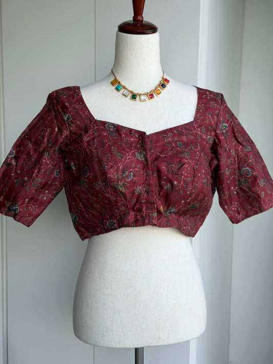 Semi Tussar Blouse | Saree blouses in USA