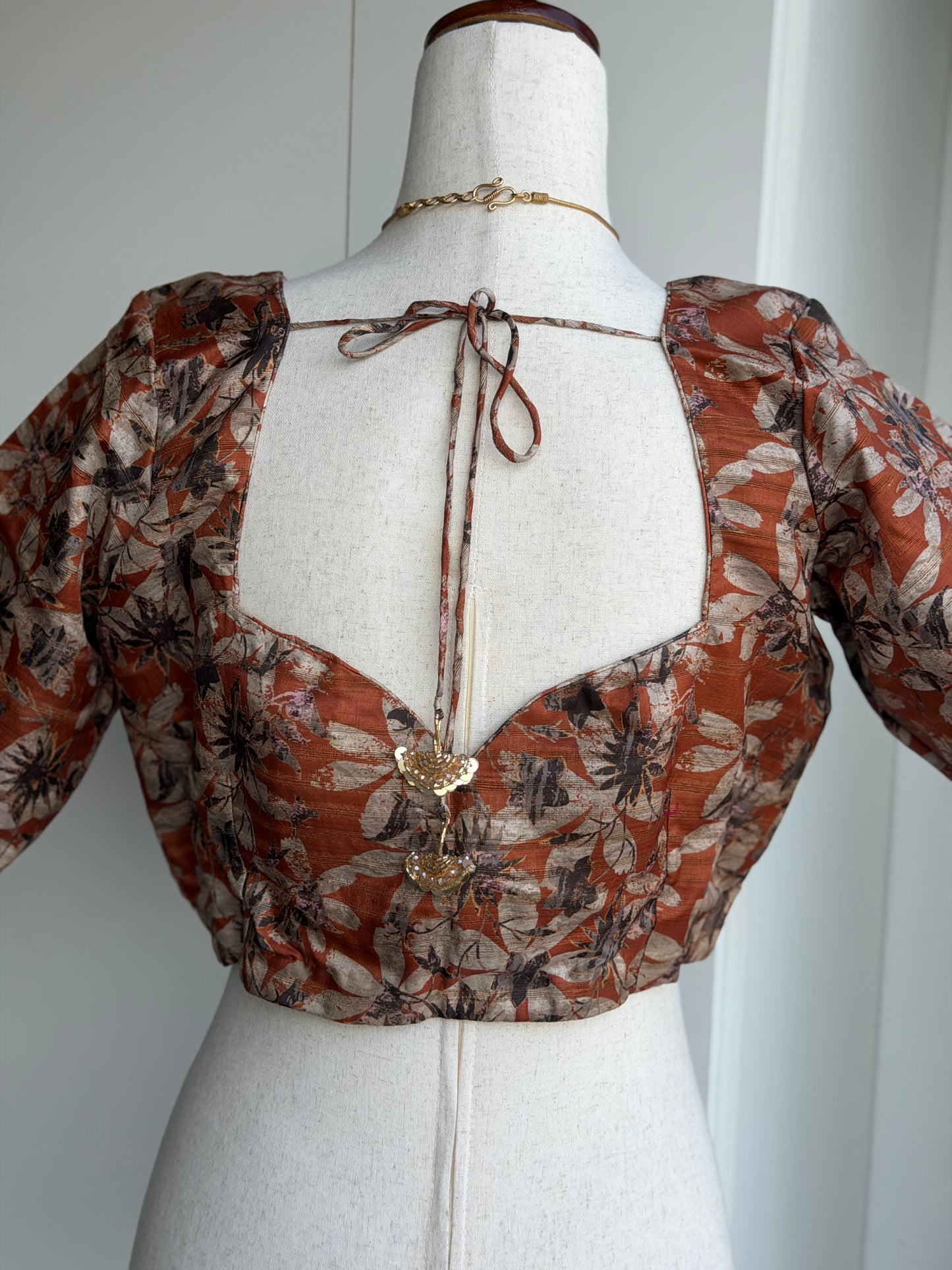 Semi Tussar Blouse | Saree blouses in USA