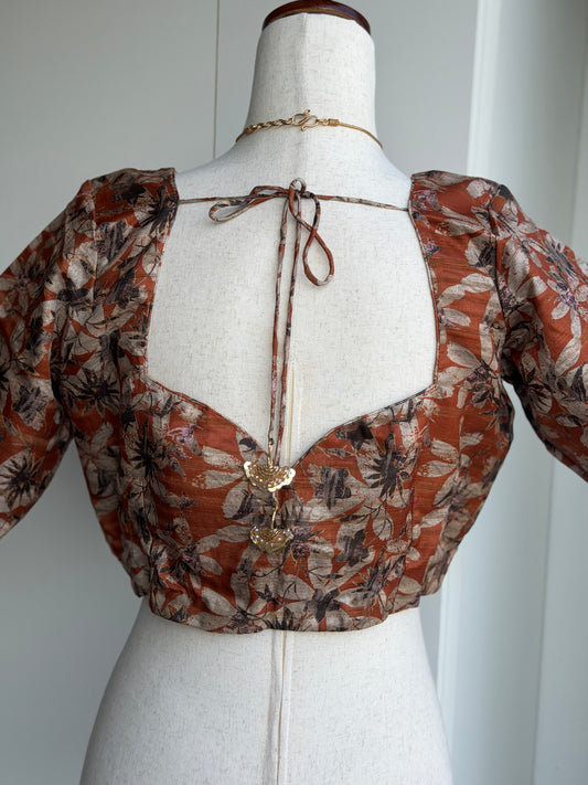 Semi Tussar Blouse | Saree blouses in USA
