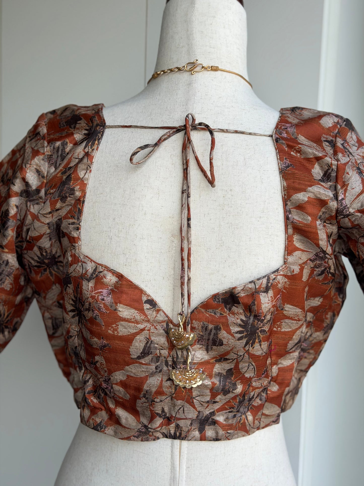 Semi Tussar Blouse | Saree blouses in USA
