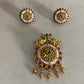 Antique Kempu Pendant Set | Indian Jewelry In USA
