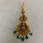 Antique Kemp Maang Tikka | South Indian Jewelry In USA