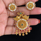 Antique Kempu Pendant Set | Indian Jewelry In USA