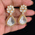 Moissanite Polki Earrings | Indian Jewelry In USA