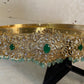 Ad Polki Emerald Vaddanam | Bridal Hip Belt | Indian Jewelry In USA | Bridal Jewelry