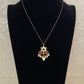 Jadau Kundan Pendant Mangalasutra | Traditional Black Beads