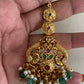 Antique Peacock Maang Tikka | Traditional Temple Maang Tikka
