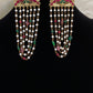 Jadau Kundan Pearl Statement Earrings