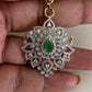 AD Peacock Maang Tikka | Indian Maang Tikka | Indian jewelry in USA