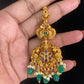 Antique Kemp Maang Tikka | South Indian Jewelry In USA