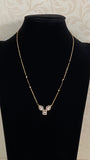 AD Pendant Mangalsutra | Black Beads Necklace