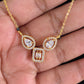 AD Pendant Mangalsutra | Black Beads Necklace