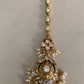 Kundan Pearl Maang Tikka | Indian Jewelry In USA
