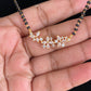 AD Pendant Mangalsutra | Black Beads Necklace