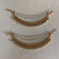 Antique Pearl Ear Chains  | Hair accessories | South Indian Champaswaralu