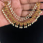 Antique Pearl Ear Chains  | Hair accessories | South Indian Champaswaralu