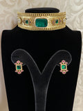 Gold&Emerald Choker | Latest Indian jewelry