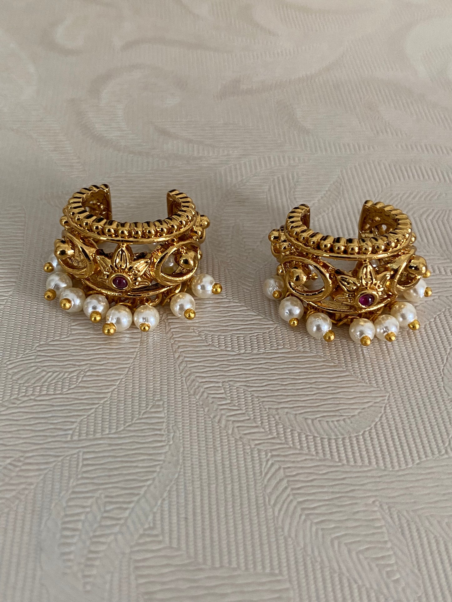 Antique Pearl Bugadi | Latest Indian Jewelry In USA