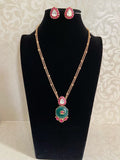 Jadau kundan Fusion Necklace