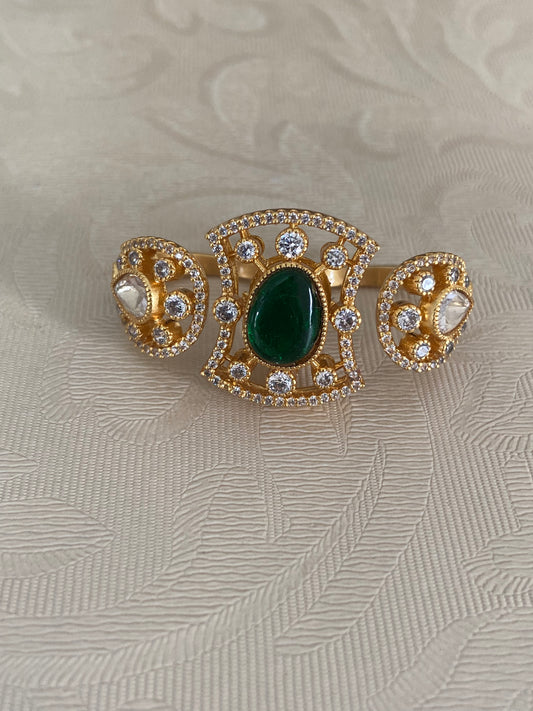 AD Kundan 2Finger Ring | Adjustble Finger Ring | Gift Idea