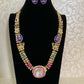 Jadau Kundan fusion necklace