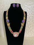 Jadau Kundan fusion necklace