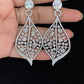 AD Rhodium Earrings | indian Earrings | Gift Idea