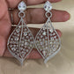 AD Rhodium Earrings | indian Earrings | Gift Idea