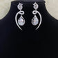 AD Rhodium Earrings  | Indian Earrings