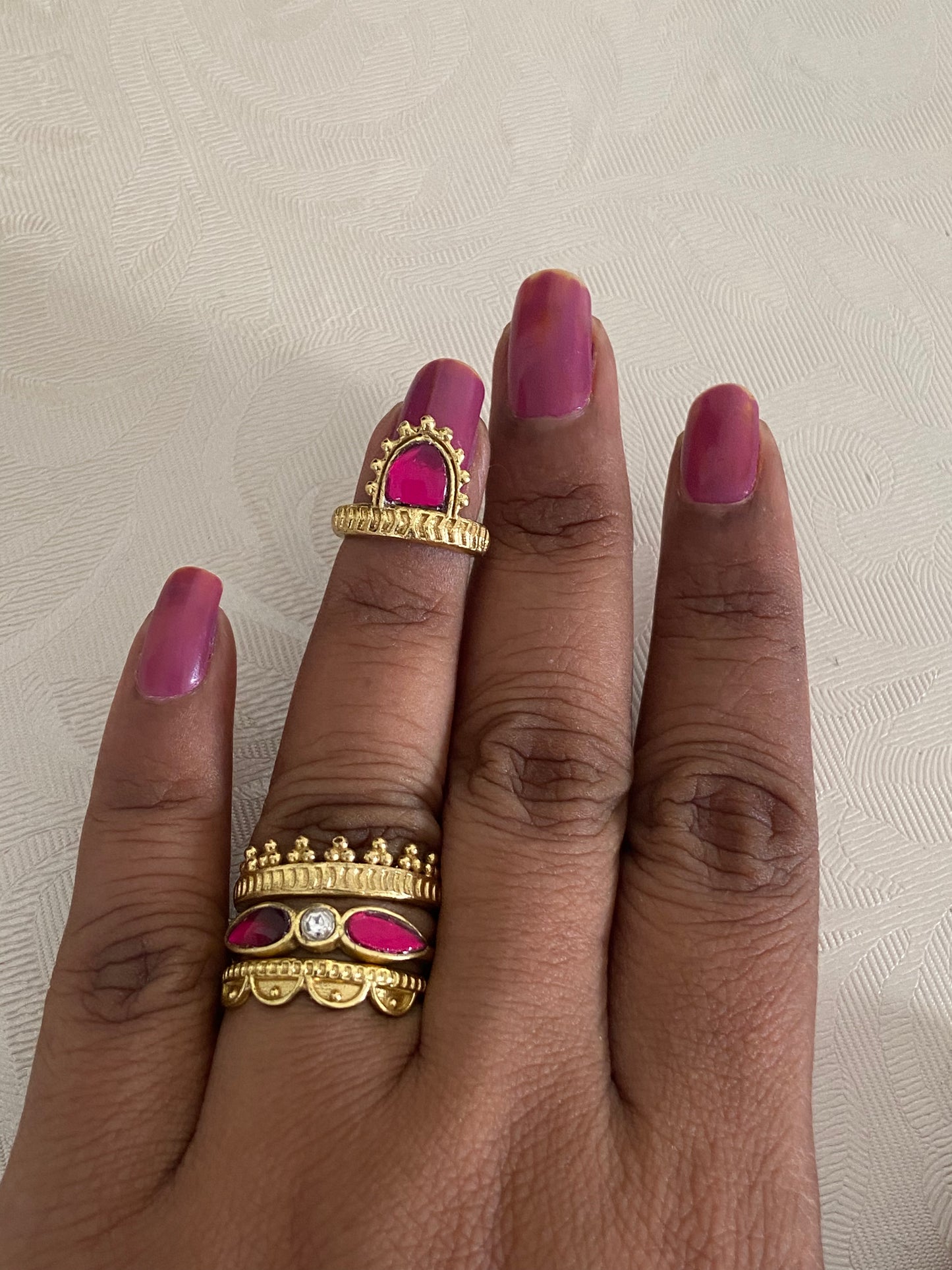 Antique Kundan Adjustble Finger Ring | Latest Indian Jewelry In USA