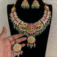 Antique Kundan Temple Necklace Set | Traditional Indian Jewelry