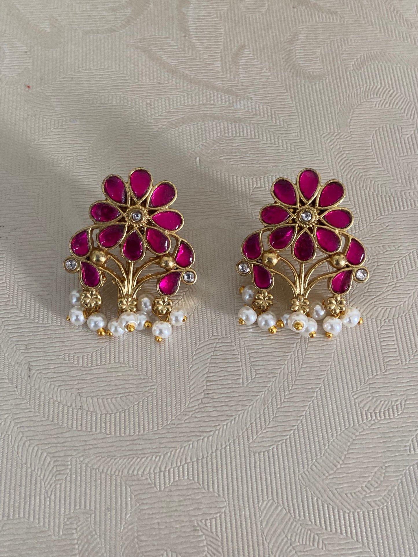 Jadau Kundan Earrings | Latest Indian jewelry In USA