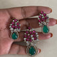 CZ Antique Pendant Set | Indian Jewelry In USA
