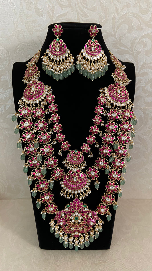Exclusive Premium Kundan Necklace Set | Indian Bridal Necklace