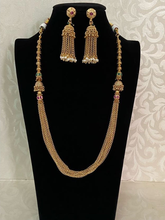 Antique Trendy Mala necklace