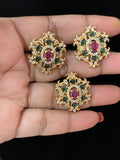 AD Pendant With Tops | Indian Jewelry